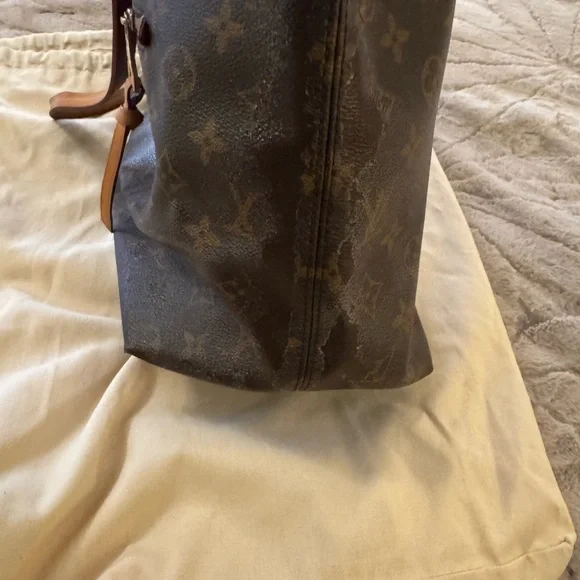 Louis Vuitton Lena MM Brown Monogram Shoulder Tote Bag! - Picture 6 of 16
